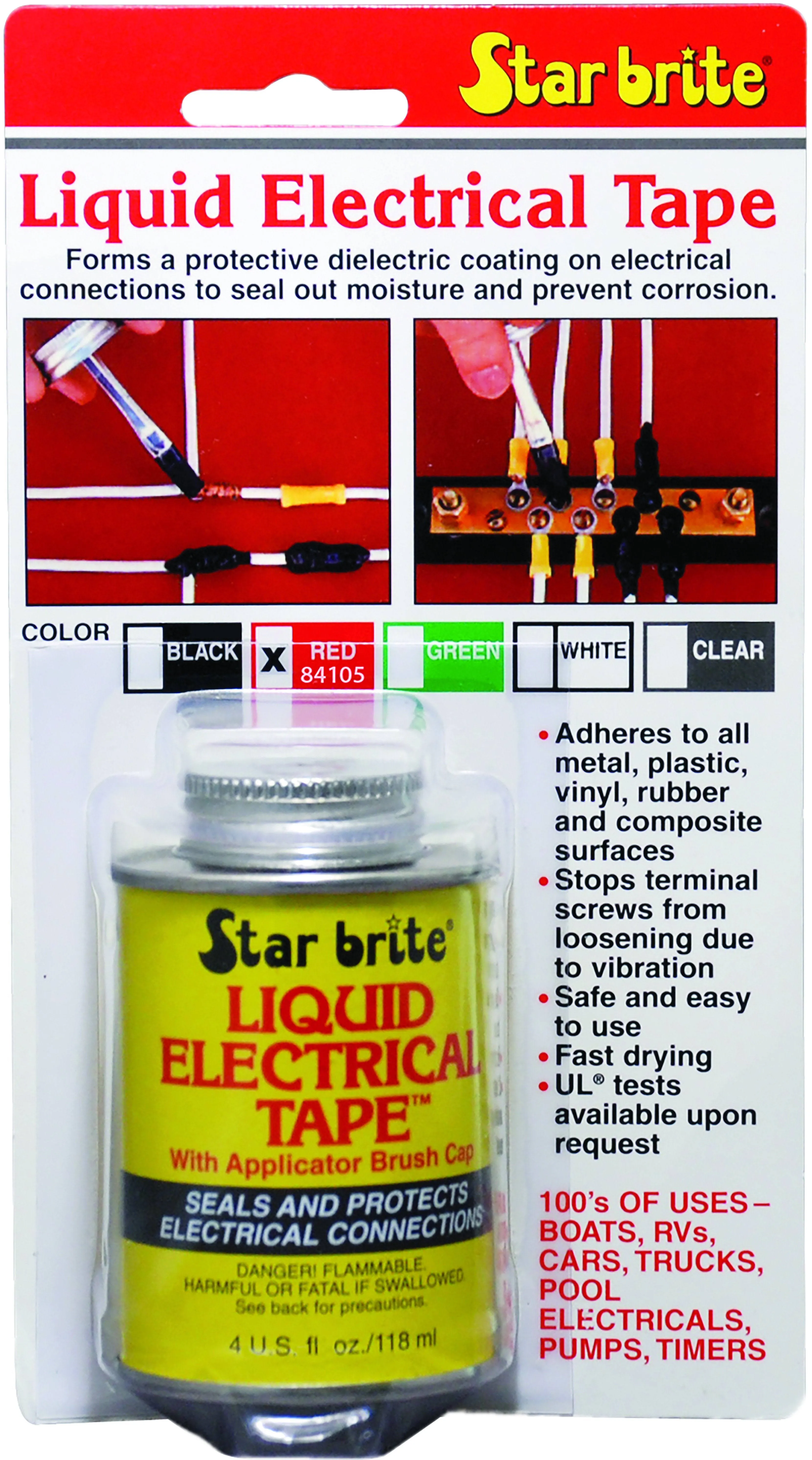 Star Brite - Liquid Electrical Tape Red 4 oz