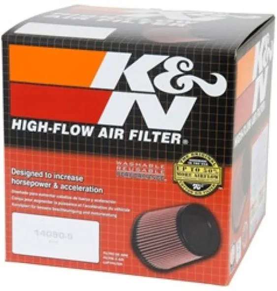 K&N RU-3580 Universal Clamp-On Air Filter