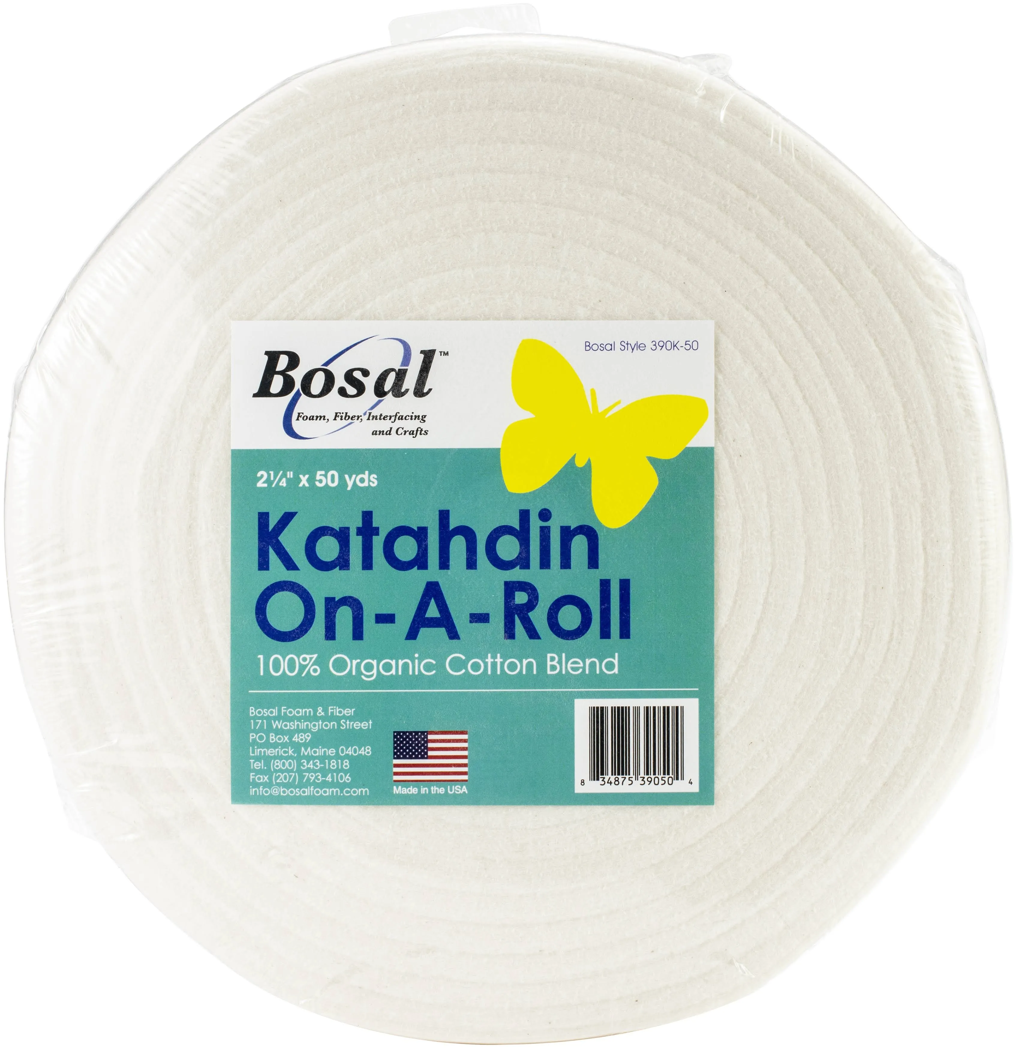 Bosal, Katahdin On-a-Roll Batting - 2-1/4" x 50 yds