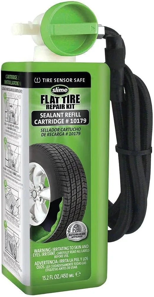 Slime Flat Tire Repair Kit Sealant Refill Cartridge