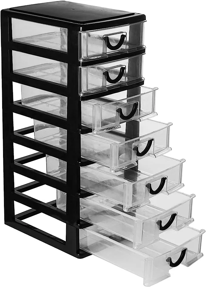 Rempry Mini Plastic Drawers Organizer