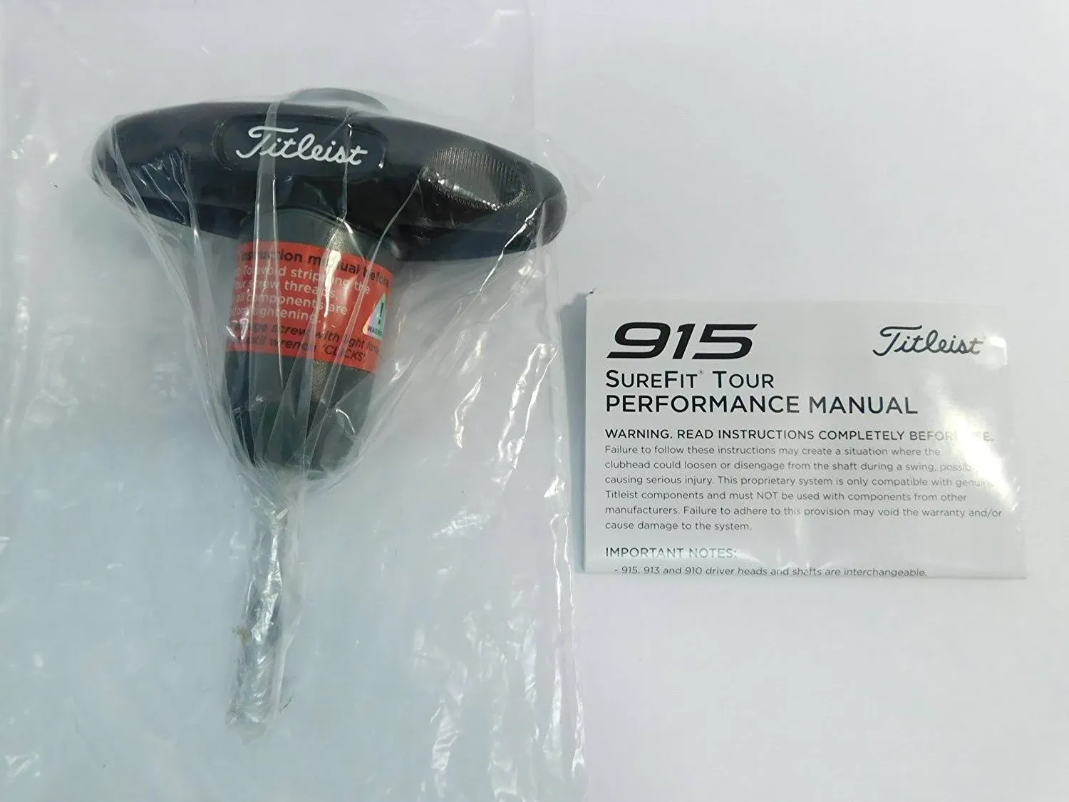 Titleist 915 SureFit Tour Torque Wrench Tool Drivers, Woods &amp; Hybrids - NWOB!