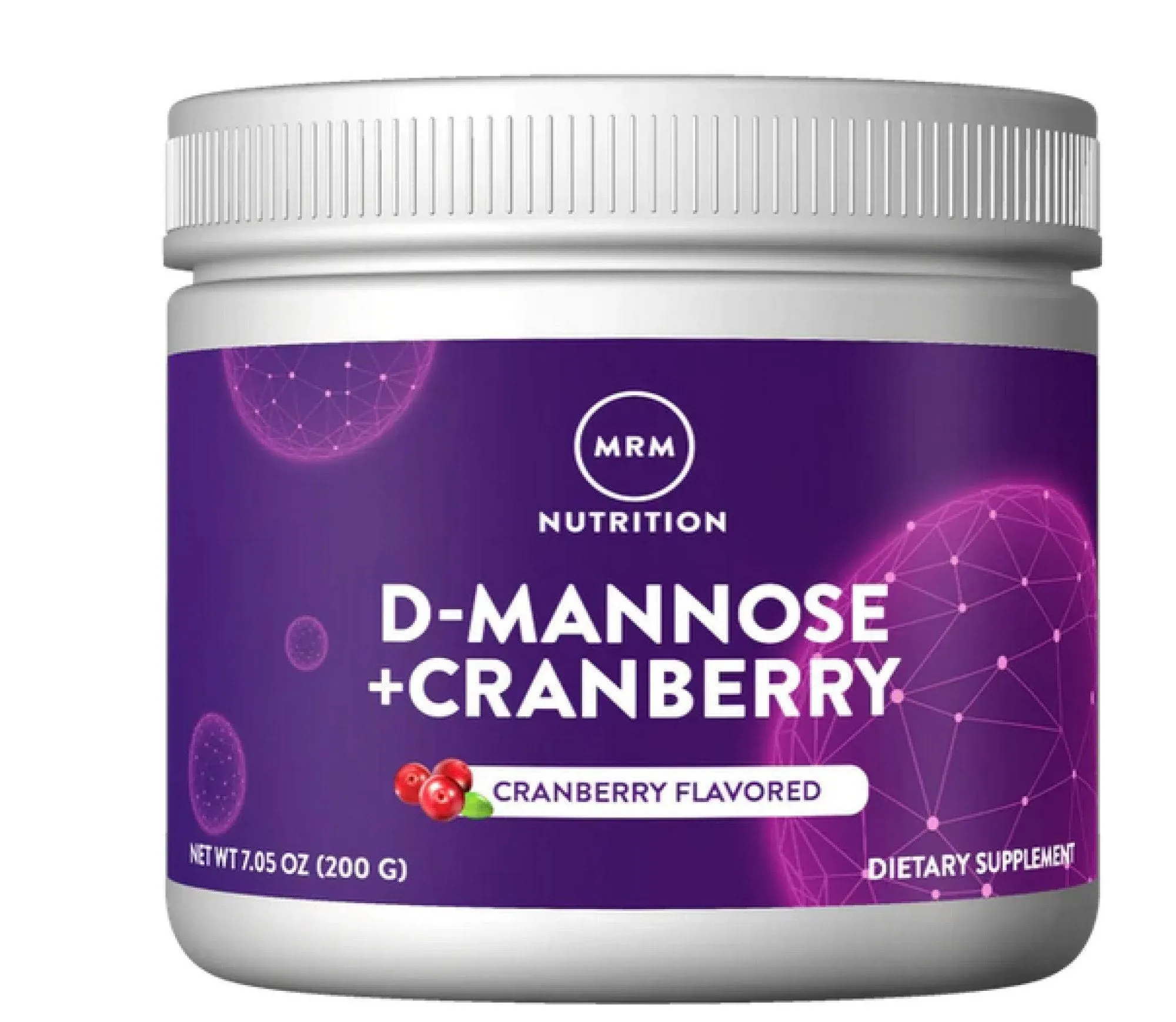 MRM Nutrition, D-Mannose + Cranberry, Cranberry, 7.05 oz (200 g)