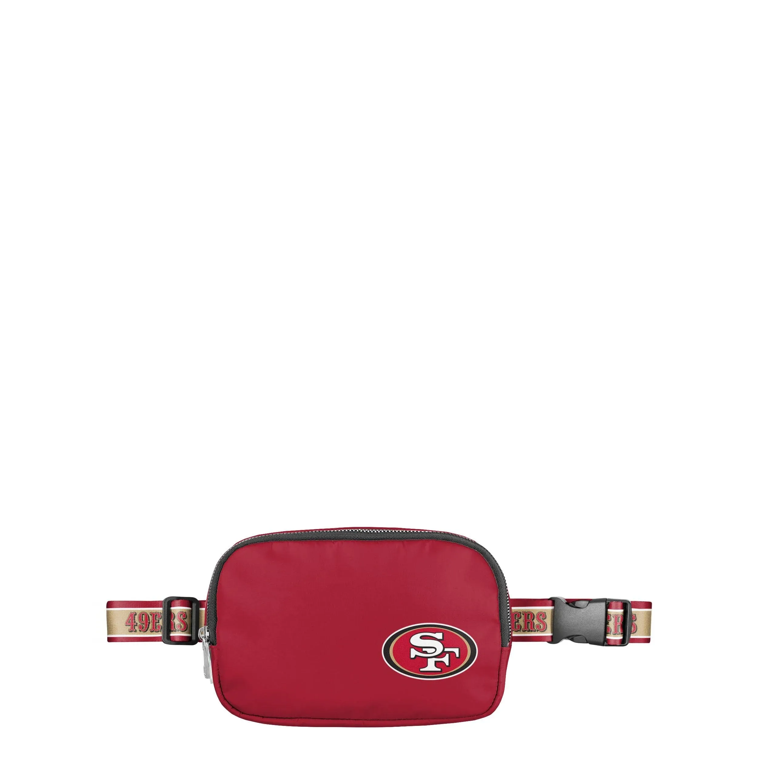 San Francisco 49ers NFL Team Wordmark Crossbody Belt Bag