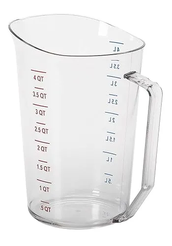 Cambro 400MCCW 4 Quart Measuring Pitcher