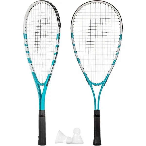 Franklin Sports Crossminton Rackets + Birdies Set - Speedminton Game Set - 2 ...