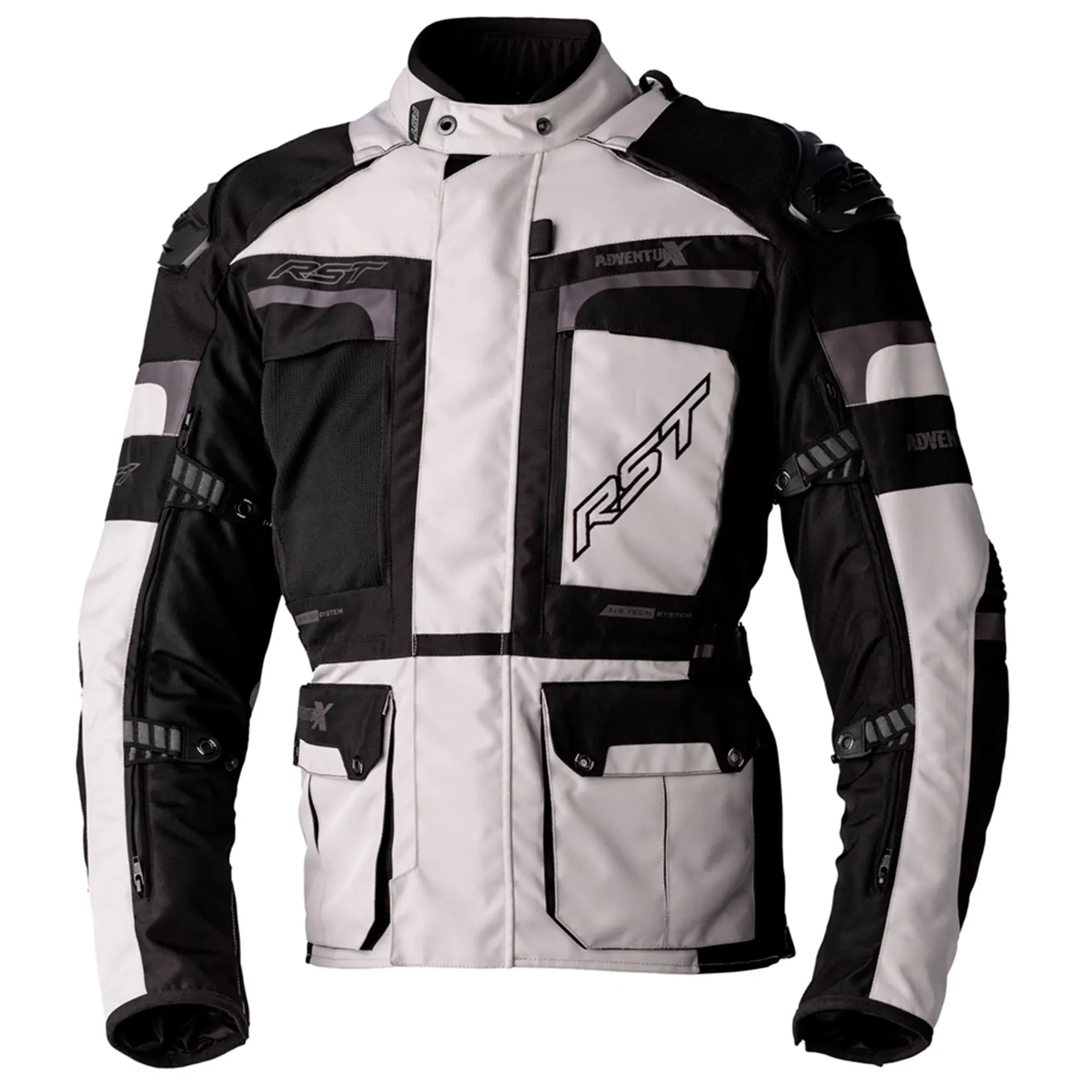 RST Pro Series Adventure - x CE Textile Silver Black Jacket