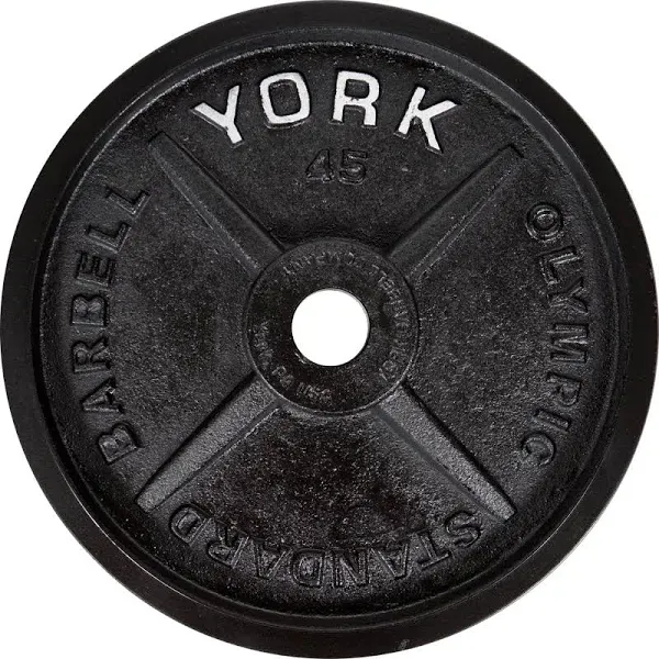 Legacy Cast Iron Precision Milled Olympic Plate Set (300lb)