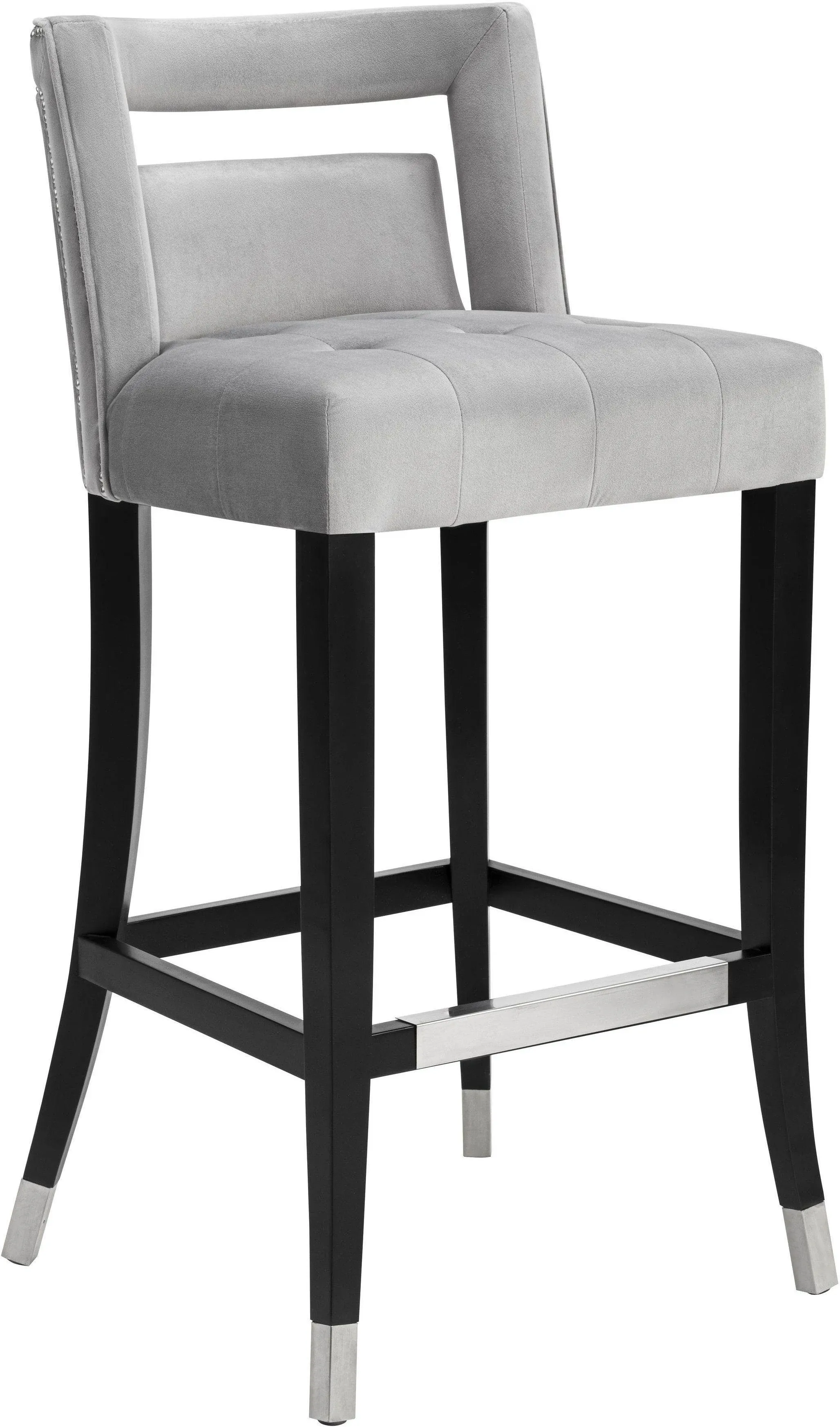 TOV Furniture Hart Velvet Stool