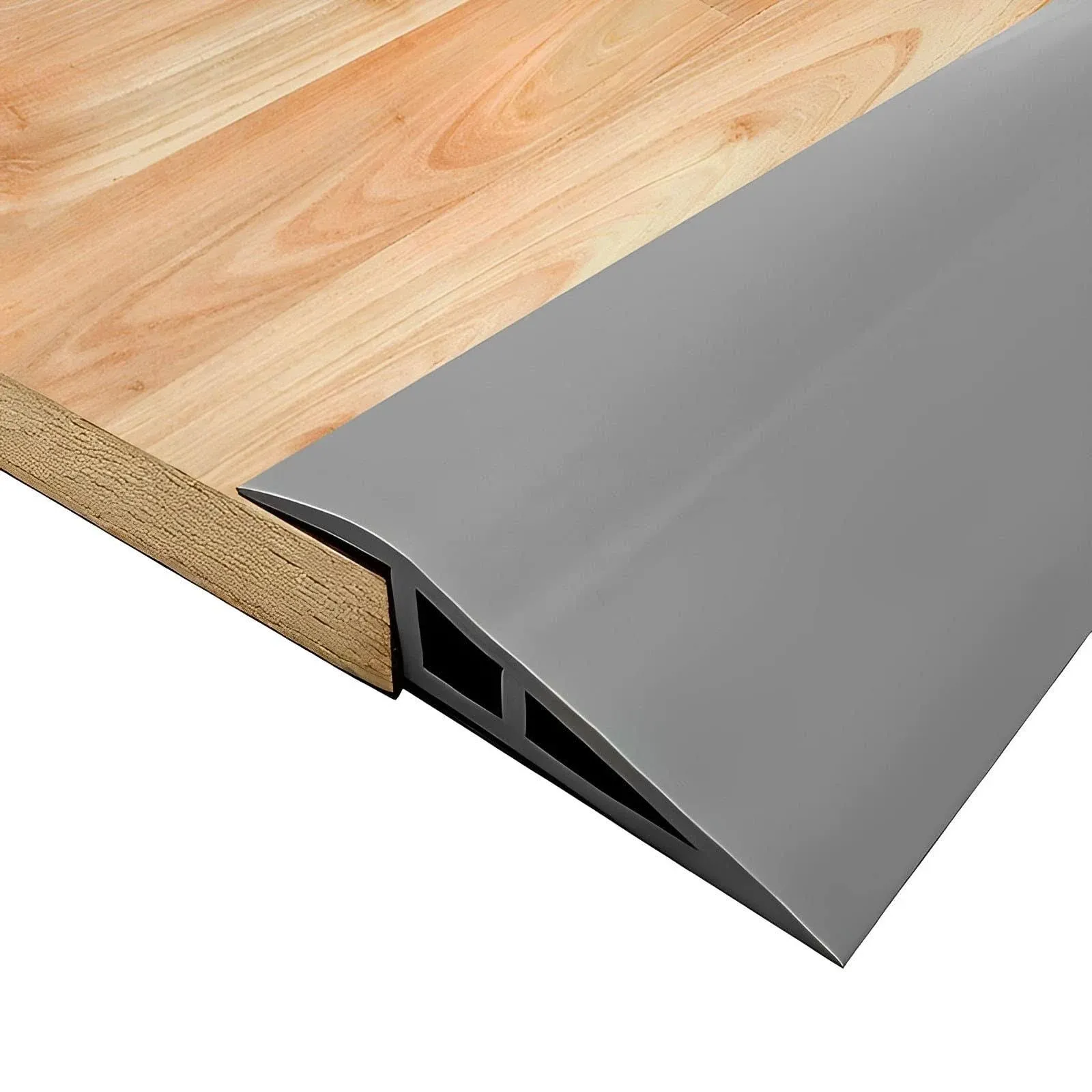 Door-Threshold-Ramp 36 inch, Threshold 1/2'' ~ 3/5'', Threshold Ramps for Doorways, Wheelchair Ramp Edge-Reducer Threshold-Transition-Strip for Door/Floor (Brown)