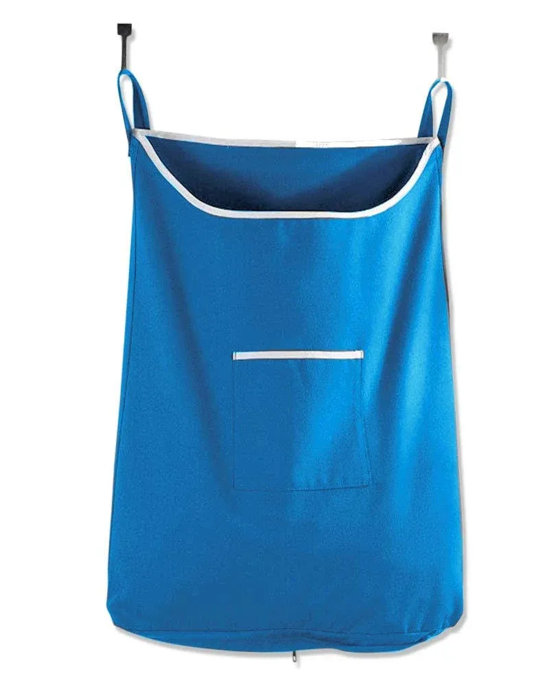 The Fine Living Co. X-Large Hanging Laundry Hamper with Over Door Hooks ...