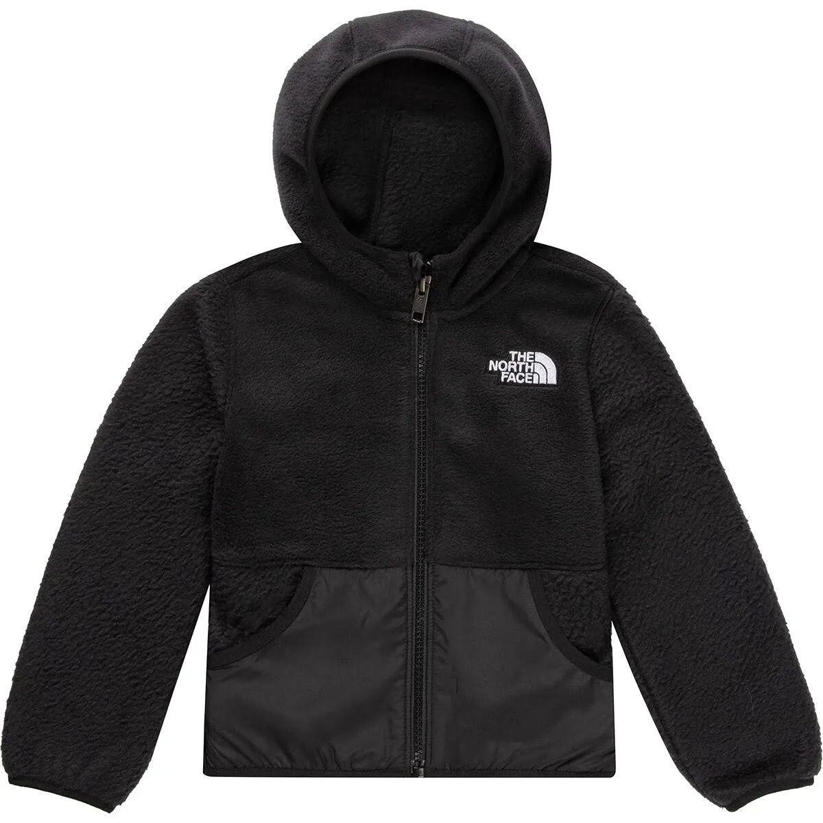 The North Face Kids Forrest Fleece Full Zip Hoodie TNF Black 2