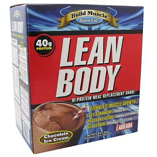 Lean Body Ready-to-Drink Chocolate Protein Shake, 40g Protein, Whey Blend, 0 Sugar, Gluten Free, 22 Vitamins & Minerals, LABRADA, 17 Fl Oz (Pack of 12)