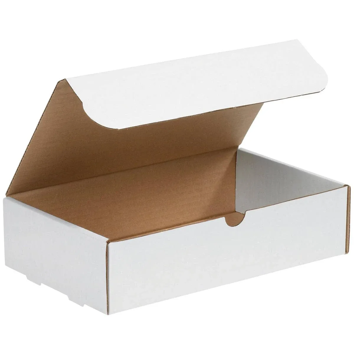 Corrugated Literature Mailers, 15-1/8"L x 11-1/8"W x 5"H, White