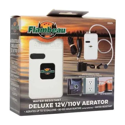 Flambeau Deluxe 12V/110V Aerator, Multi