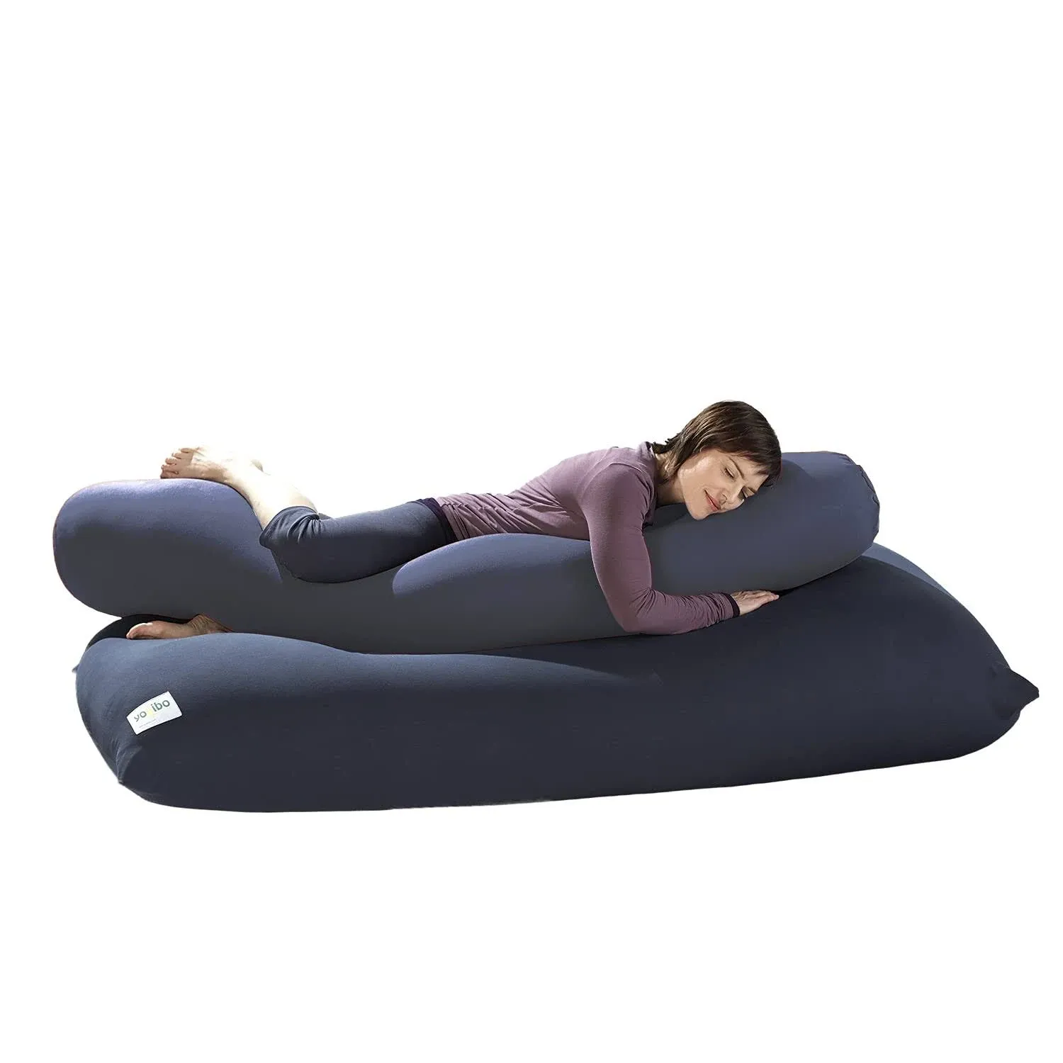 Yogibo Roll Body Pillow - Dark Gray