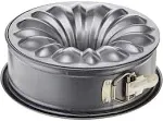 Nordic Ware Bundt Fancy Springform Pan with 2 Bottoms, 9 Inch