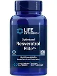 Life Extension Resveratrol 60 Capsules