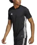 Adidas Men's Tabela 23 Soccer Jersey, White/Black / 2XL