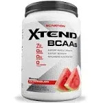 XTEND Original BCAA Powder Watermelon Explosion - Sugar Free Post Workout Muscle Recovery Drink with Amino Acids - 7g BCAAs for Men & Women - 90 Servings