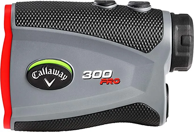 Callaway Golf 300 Pro Laser Golf Rangefinder with Slope Adjustment