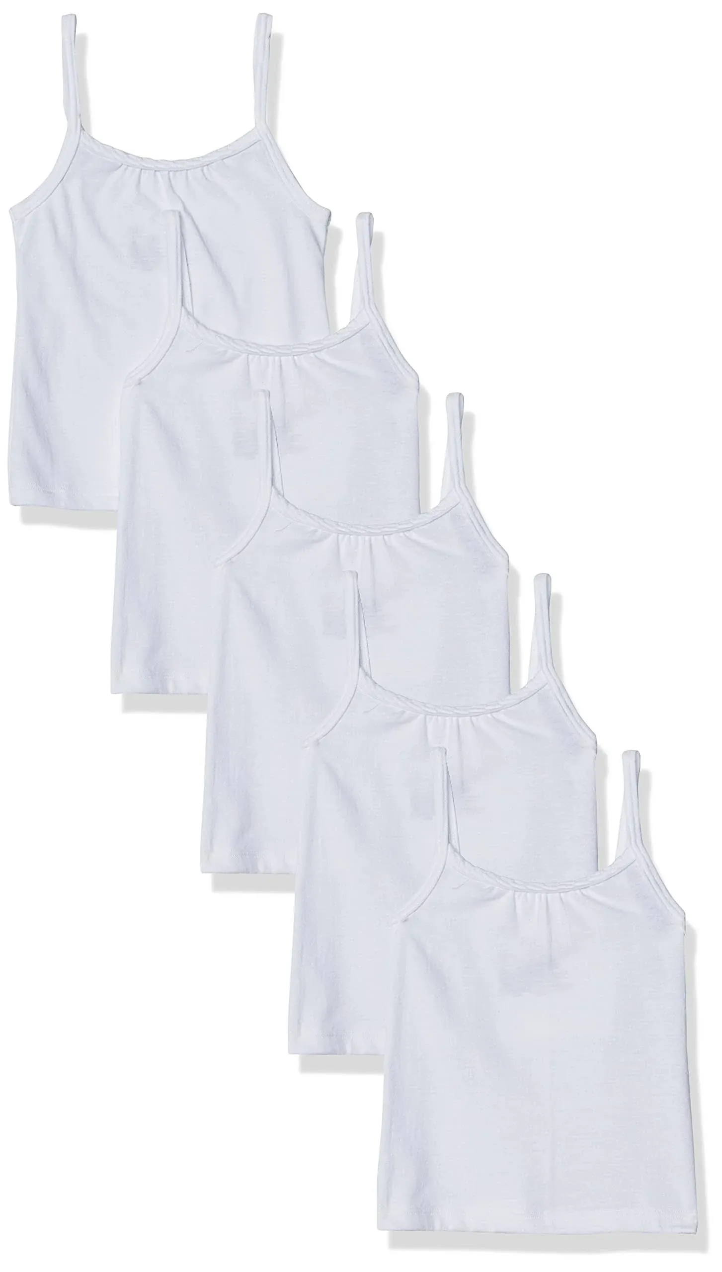 Hanes Girls' Cami, 10 Pack Camis Sizes S - XL