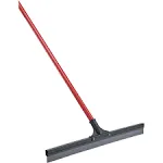 Libman Commercial 515 24"W Sythetic Rubber Floor Squeegee w/ Red Steel Handle