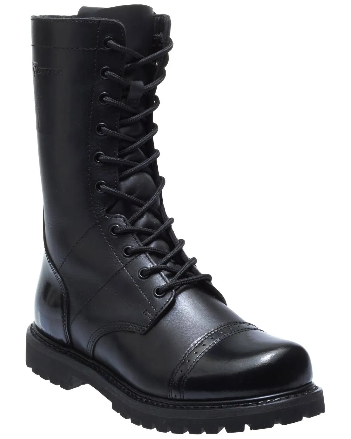 Bates Men's 11" Paratrooper Side Zip Boot - 13 Black