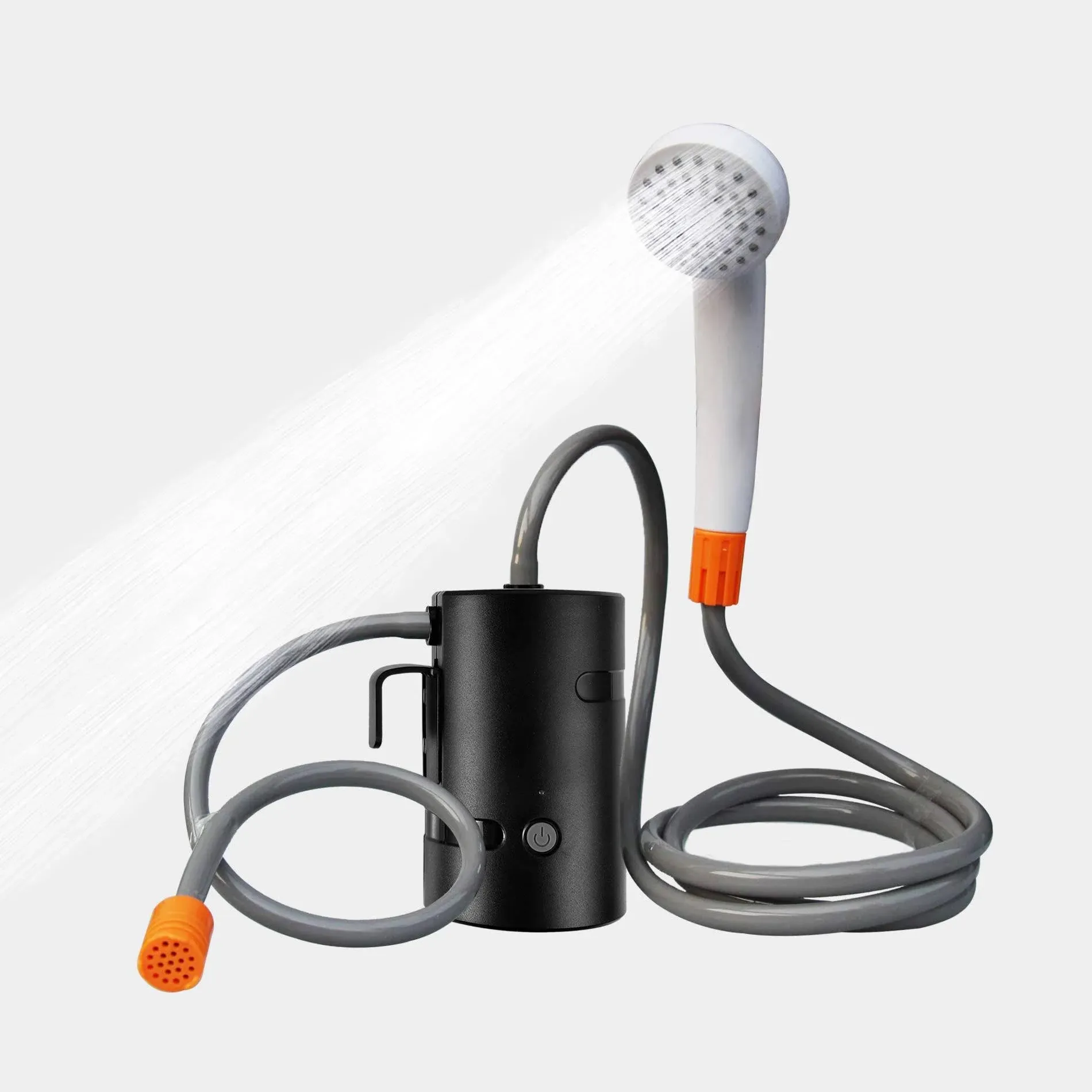 Portable Outdoor Camping Shower Set,  USB Rechargeable Battery Powered Set. 