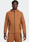 Nike Sportswear Tech Fleece Light British Tan Black FB7921 281 Men&#039;s LARGE