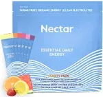 Nectar Energy Booster - Organic Caffeine, B12 & Electrolytes - Sugar Free & Zero Calorie – Healthy Coffee, Energy Drink & Soda Alternative – Hydration & Energy Supplement (Watermelon 40 Serving Tub)