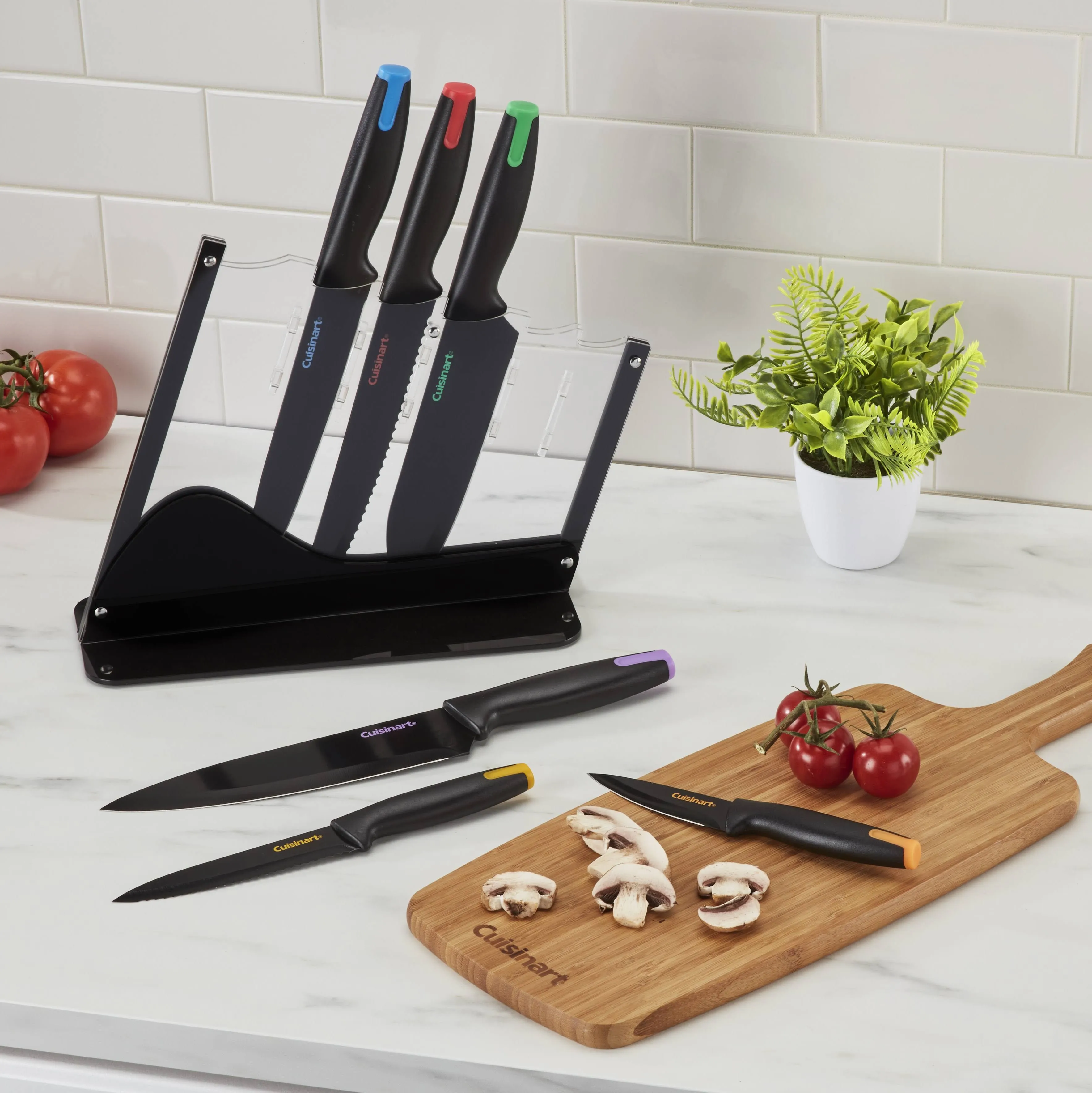 Cuisinart 7 Piece Ceramic Coated Cutlery Set C55-7PCE