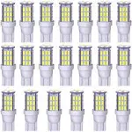 AOICANKI T10 921 194 168 LED Bulbs Cool White 20-Packs Super Bright 3014 42-S...