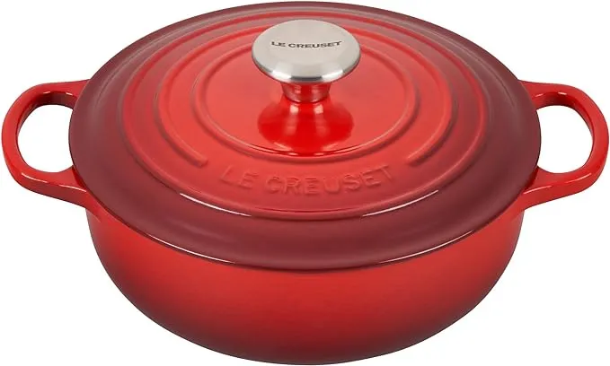 Le Creuset Signature Enameled Cast Iron Sauteuse, 3.5-Qt, Rhone