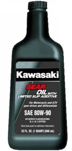 Kawasaki Gear Final Drive Oil with Limited Slip Additive 80W90 K61030-007A