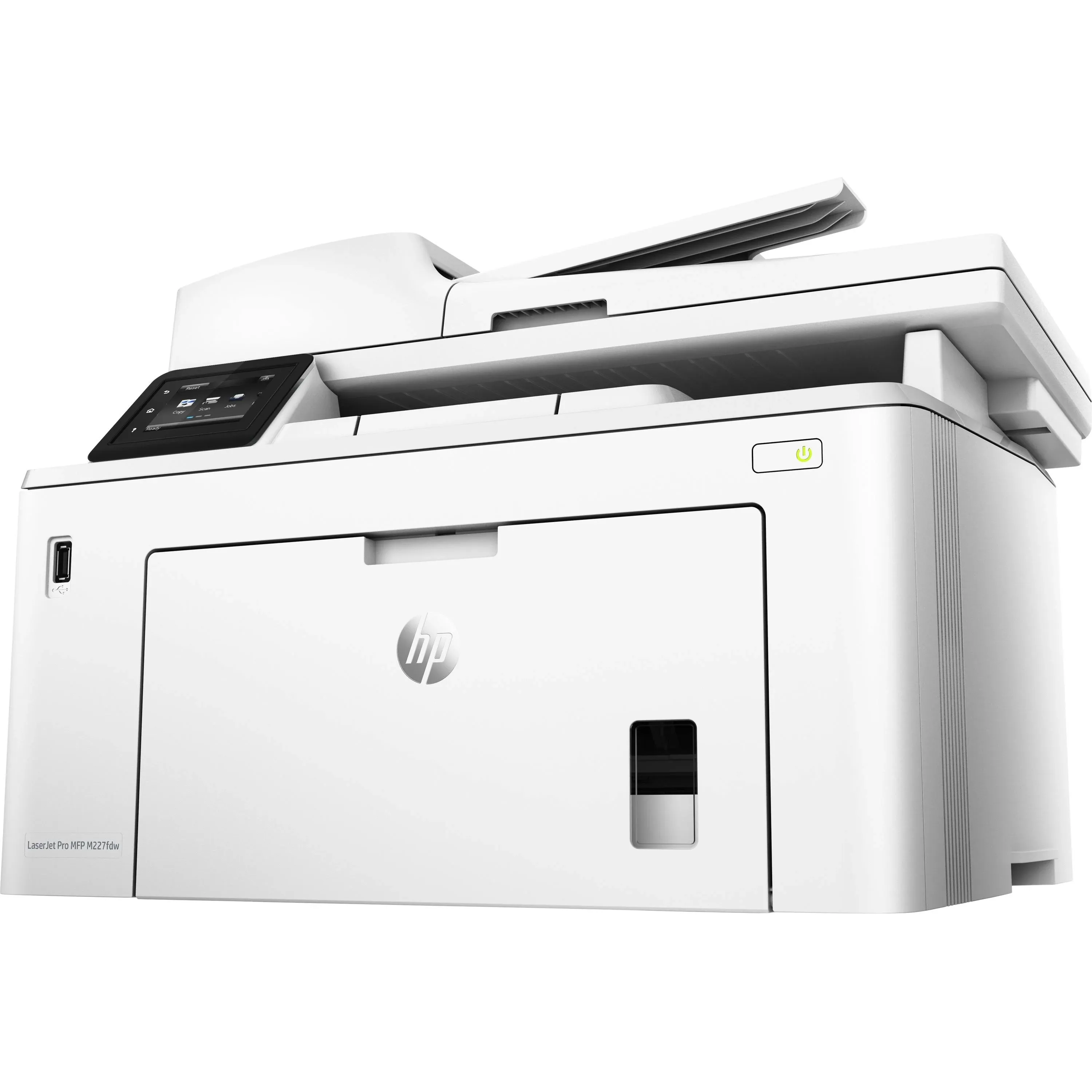 HP LaserJet Pro MFP M227fdw Wireless Monochrome All-in-One Printer with built-in Ethernet & 2-sided printing, works with Alexa (G3Q75A) White