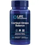Life Extension Cortisol-Stress Balance - Plant Extracts with Green Tea Extract to Support Already-Healthy Levels of Stress Hormone Cortisol - Non-GMO, Gluten-Free – 30 Vegetarian Capsules