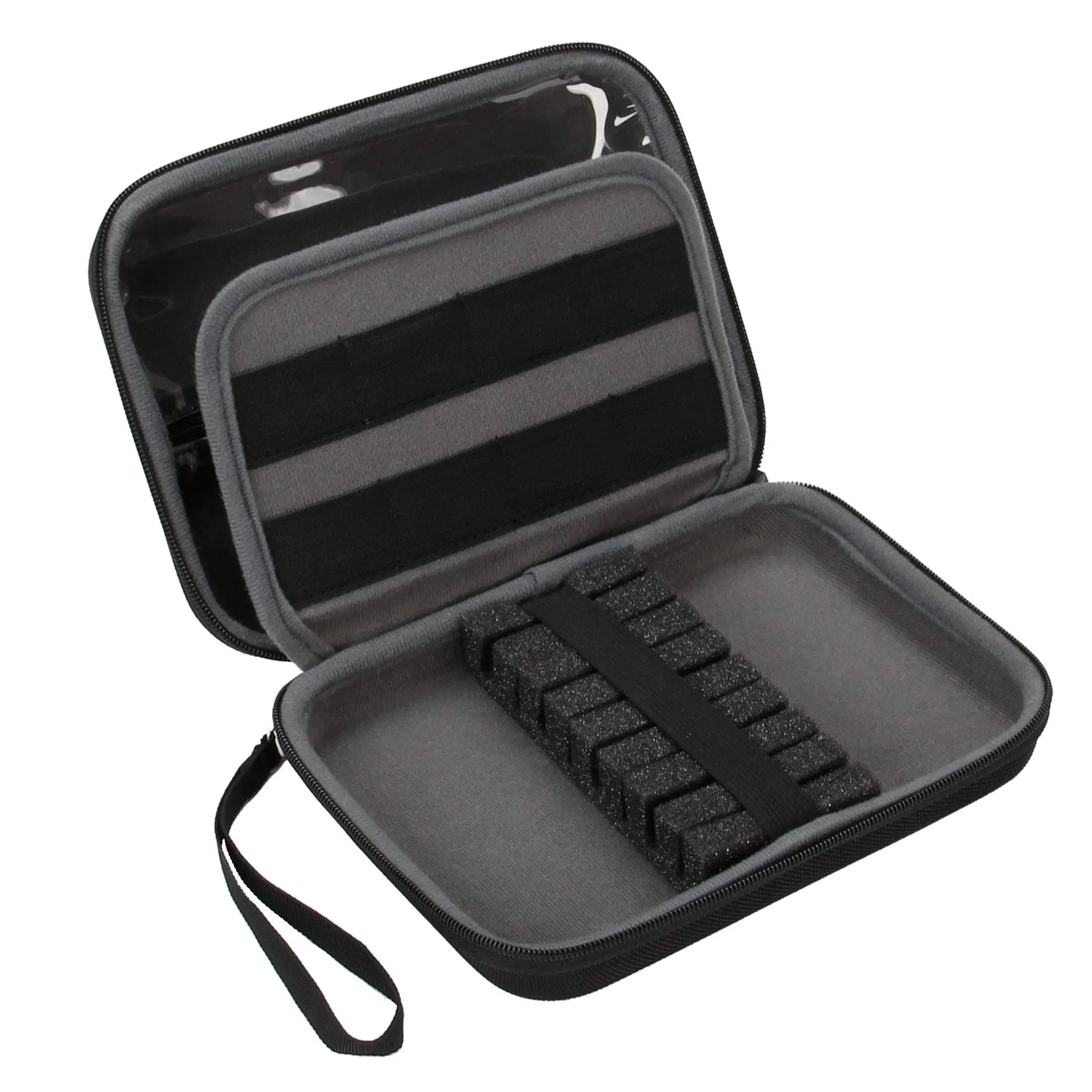 USA Gear Hard Shell Dart Case - Dart Accessory Case Holder for 8 Darts, Dart Tips, Dart Shafts, Dart Flights, and More Dart Accessories - Compatible