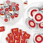 Big Dot of Happiness - Chinese New Year - Mini Candy Bar Wrappers, Round Candy Stickers and Circle Stickers - 2022 Year of The Tiger Party Candy Favor Sticker Kit - 304 Pieces