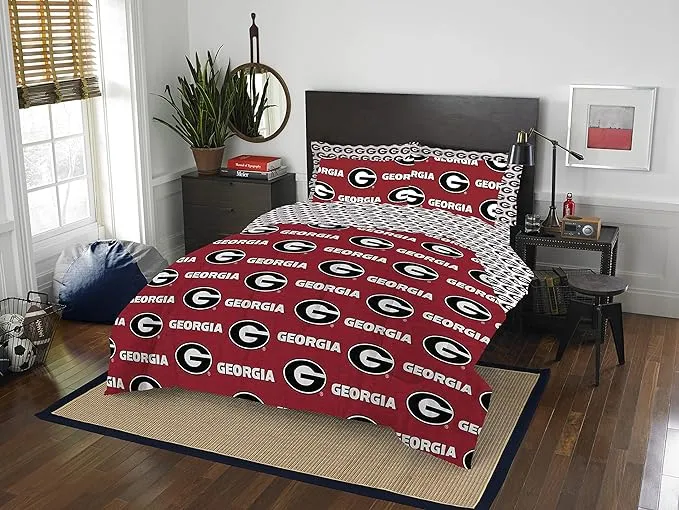 Georgia Bulldogs 5 Piece Twin Bed in a Bag Set