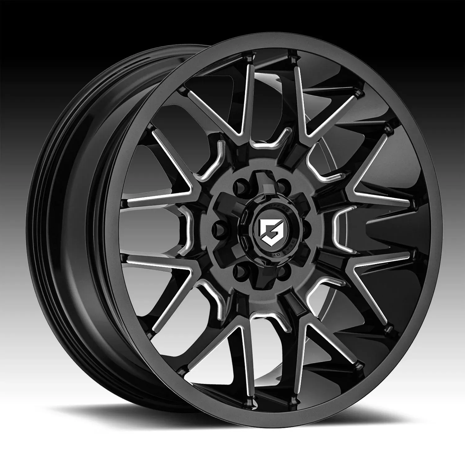 Gear Off Road Wheel 20x9 Gloss Black