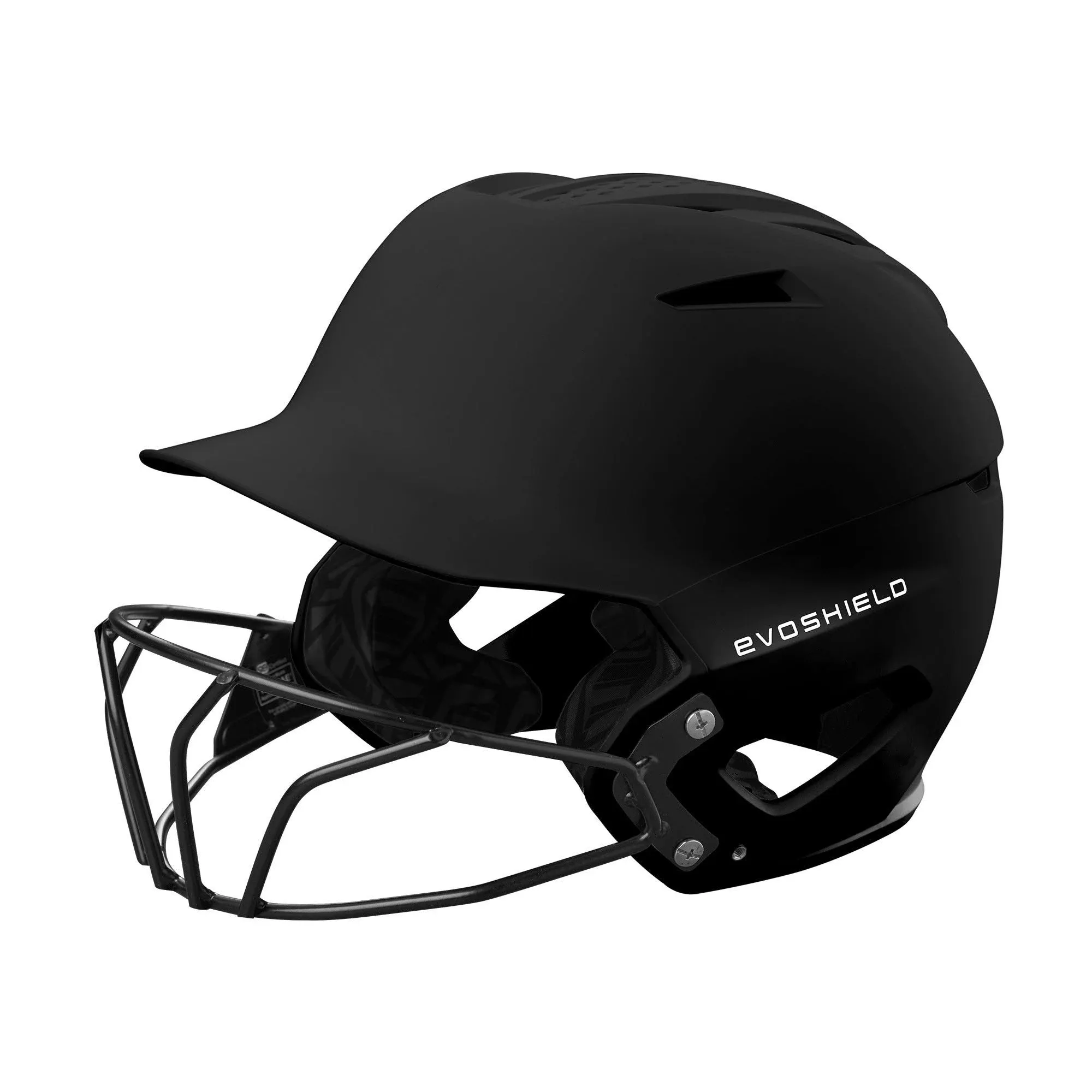 EvoShield XVT™ 2.0 Matte Batting Helmet with Facemask - Black, Small/MediumEvoShield XVT™ 2.0 Matte Batting Helmet with Facemask - Black, Small/Medium