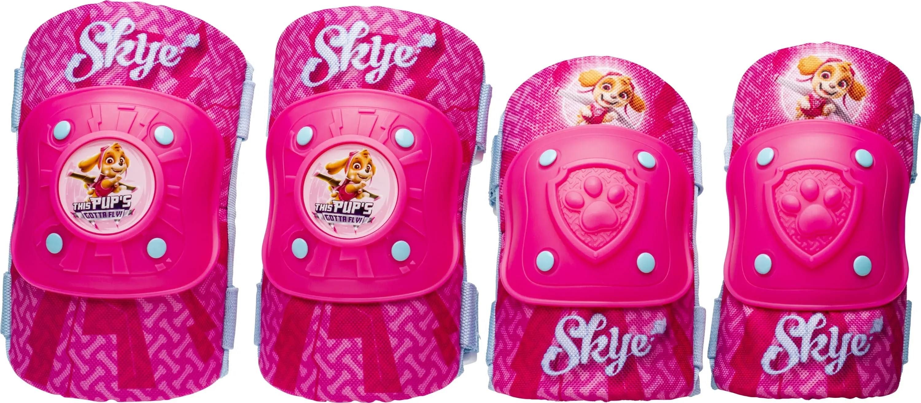 Paw Patrol Skye Elbow &amp; Knee Pad Set with Bell