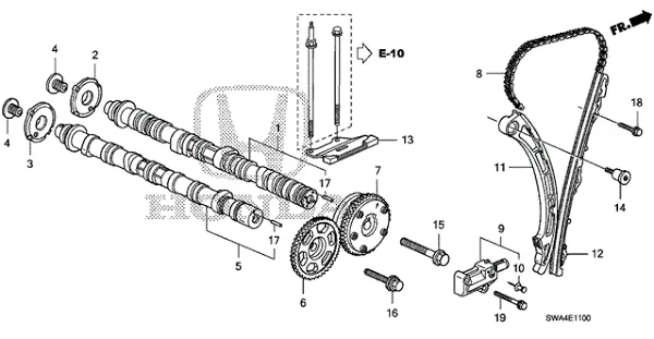 Honda 14310-R40-A02