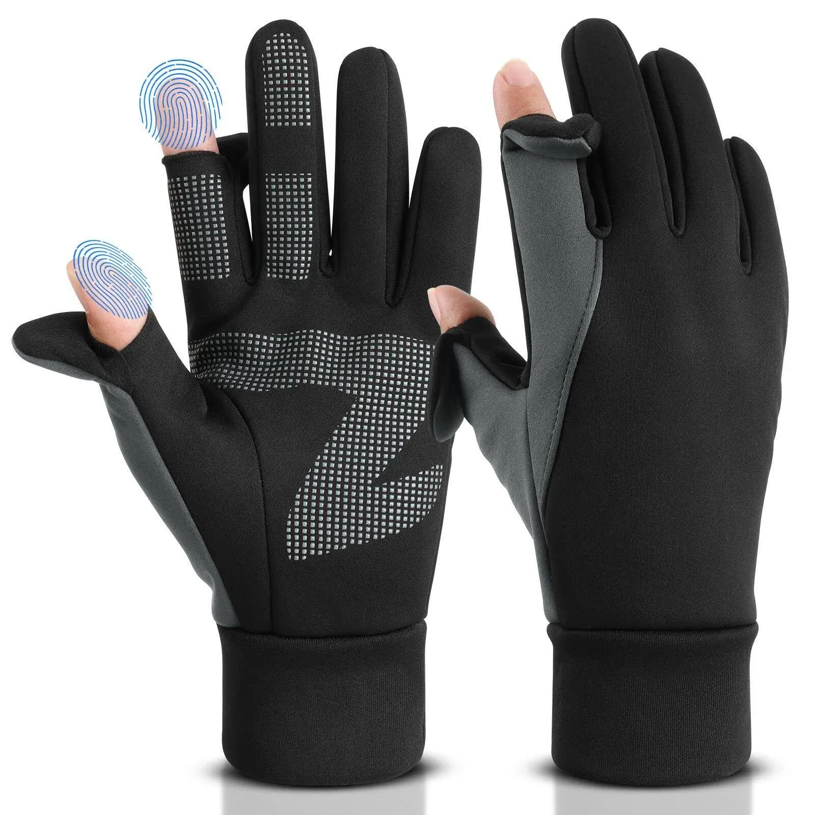 Cierto Winter Gloves for Men & Women Cold Weather Water Resistant Thermal Gloves ...