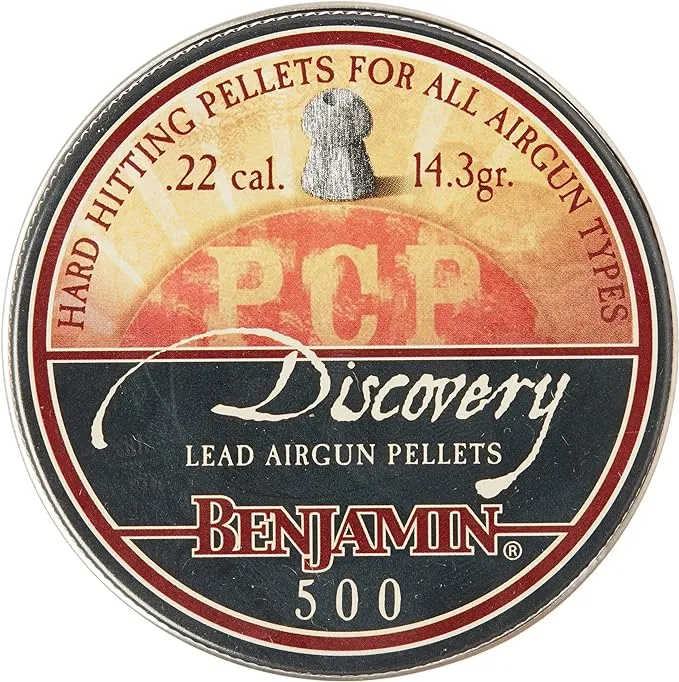 Benjamin Hollow Pt. Pellets 500 CT BHP22, Ammunition