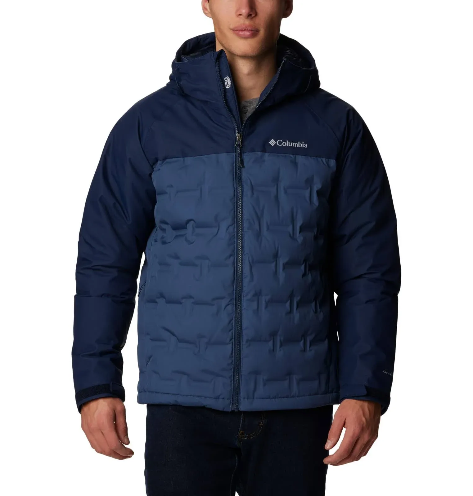 Columbia Men's Grand Trek II Down Hooded Jacket