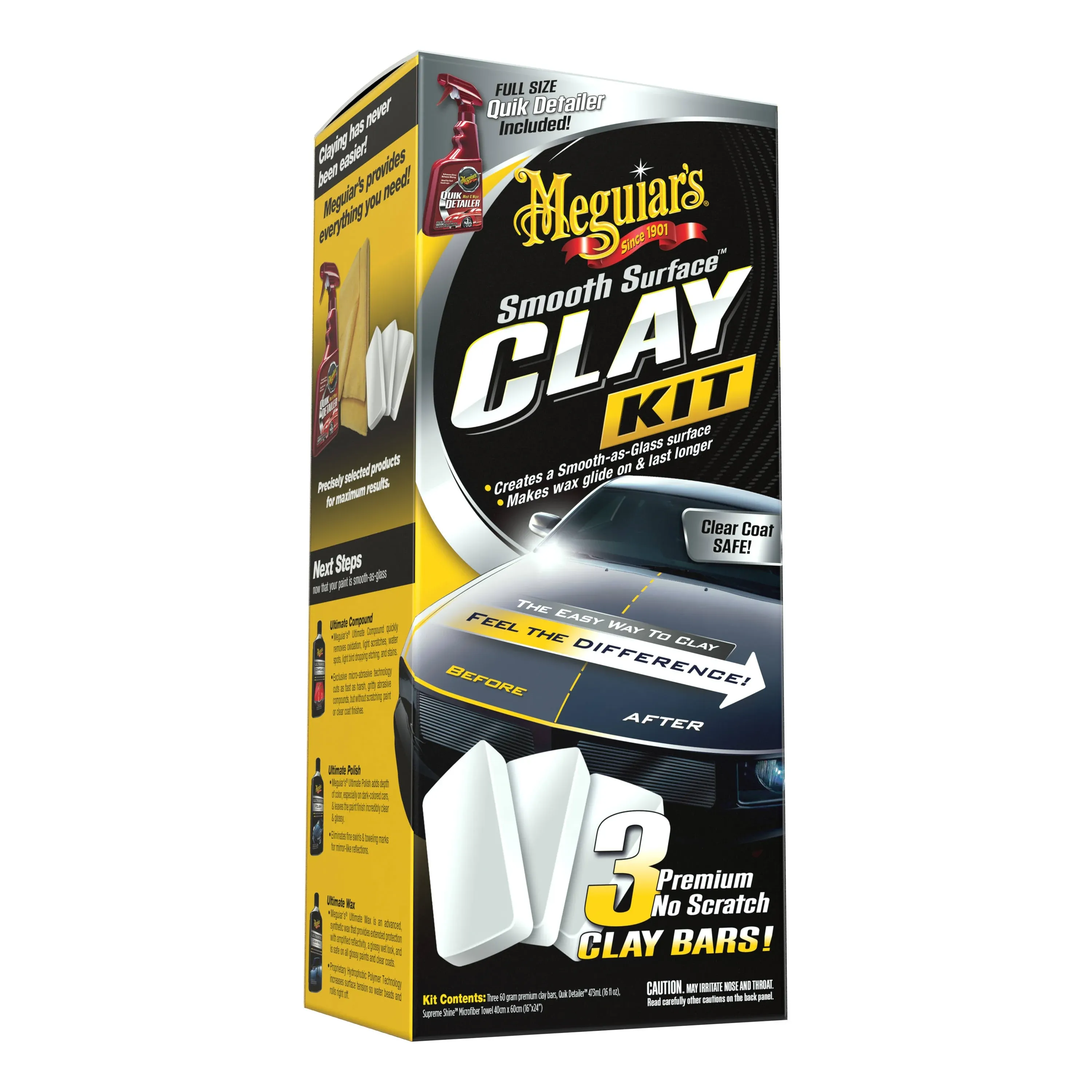 Meguiar's Smooth Surface Clay Kit