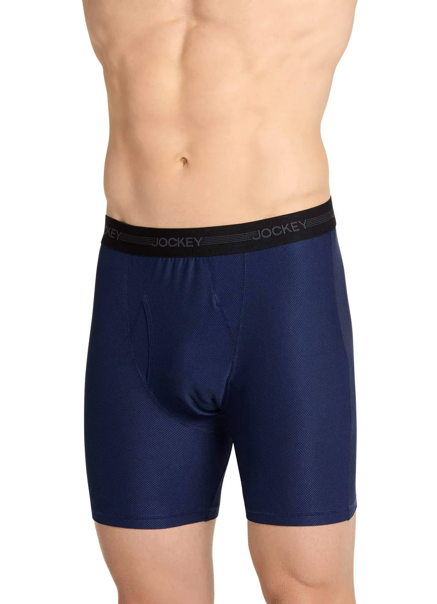 Jockey Men's Ultimate Freedom 8" Long Leg Boxer Brief