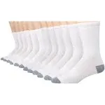 Hanes Men's Socks, X-Temp Lightweight Socks, Crew and Ankle, 12-pack